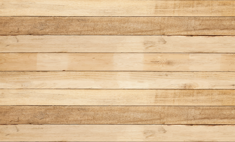 Light color wood planks wood effect vinyl rug - TenStickers