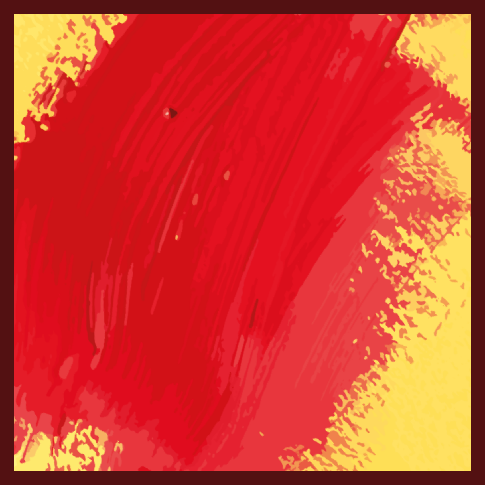 Vibrant colour splash modern vinyl carpet - TenStickers