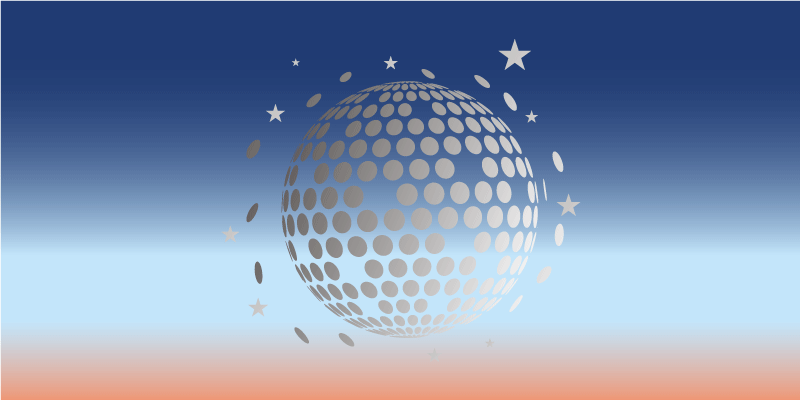 Celestial Sphere Design star vinyl carpet - TenStickers