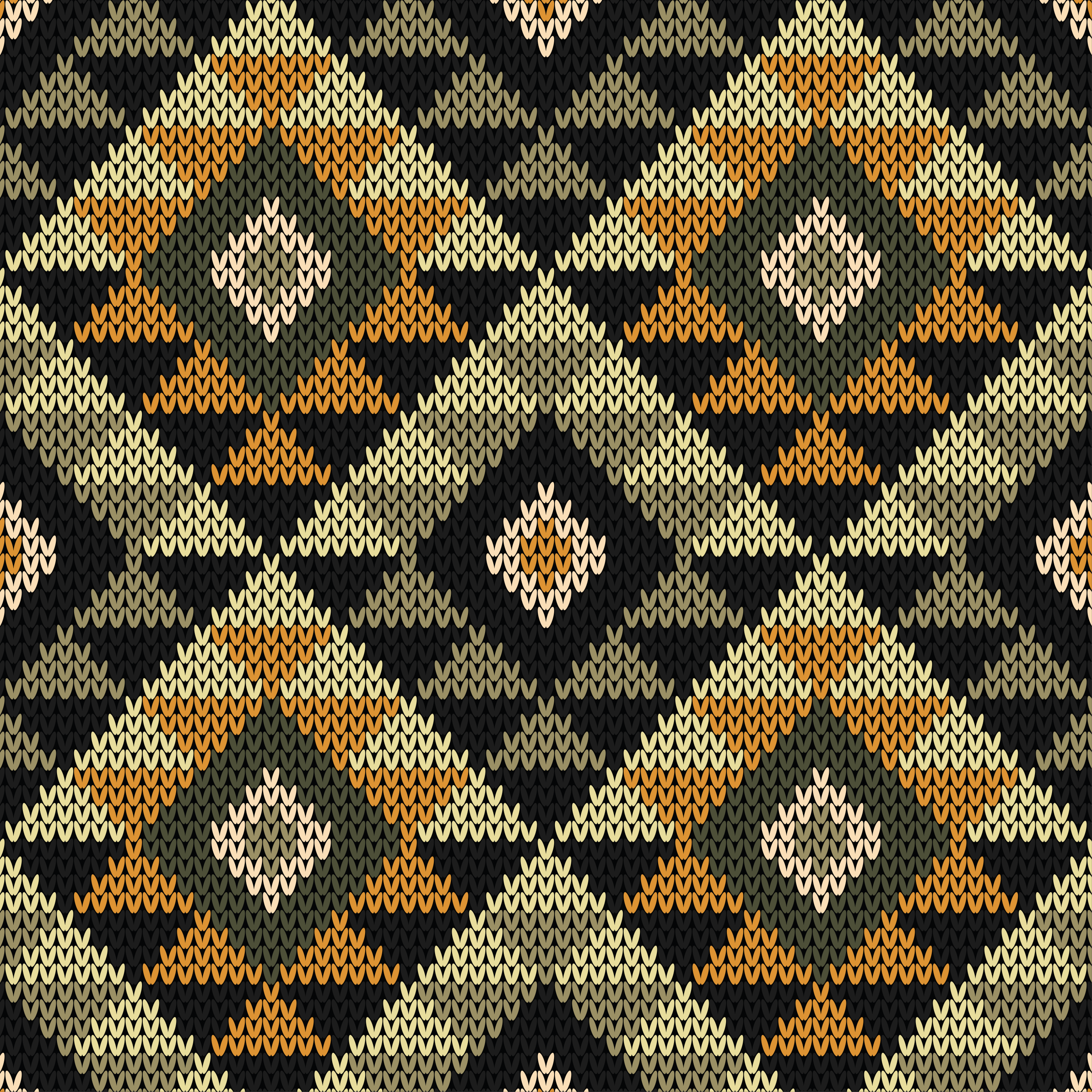 Diamond Patterned Textiles ethnic vinyl carpet - TenStickers
