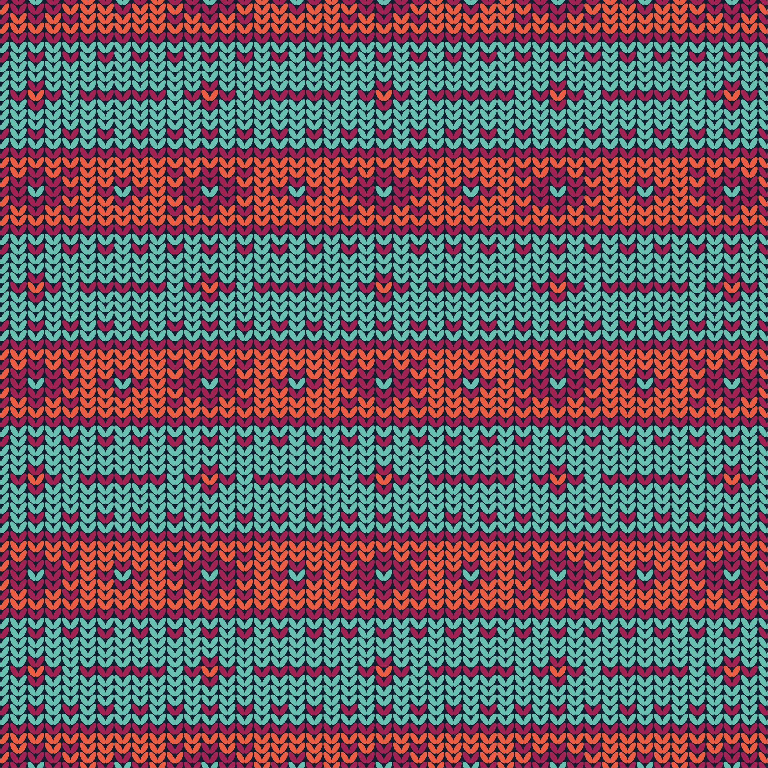 Lively Geometric Motif ethnic vinyl carpet - TenStickers