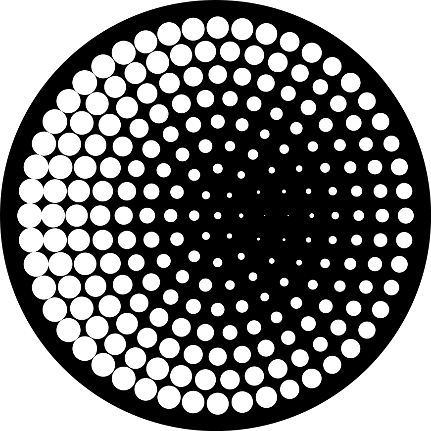 Dotted Pattern geometric vinyl carpet - TenStickers