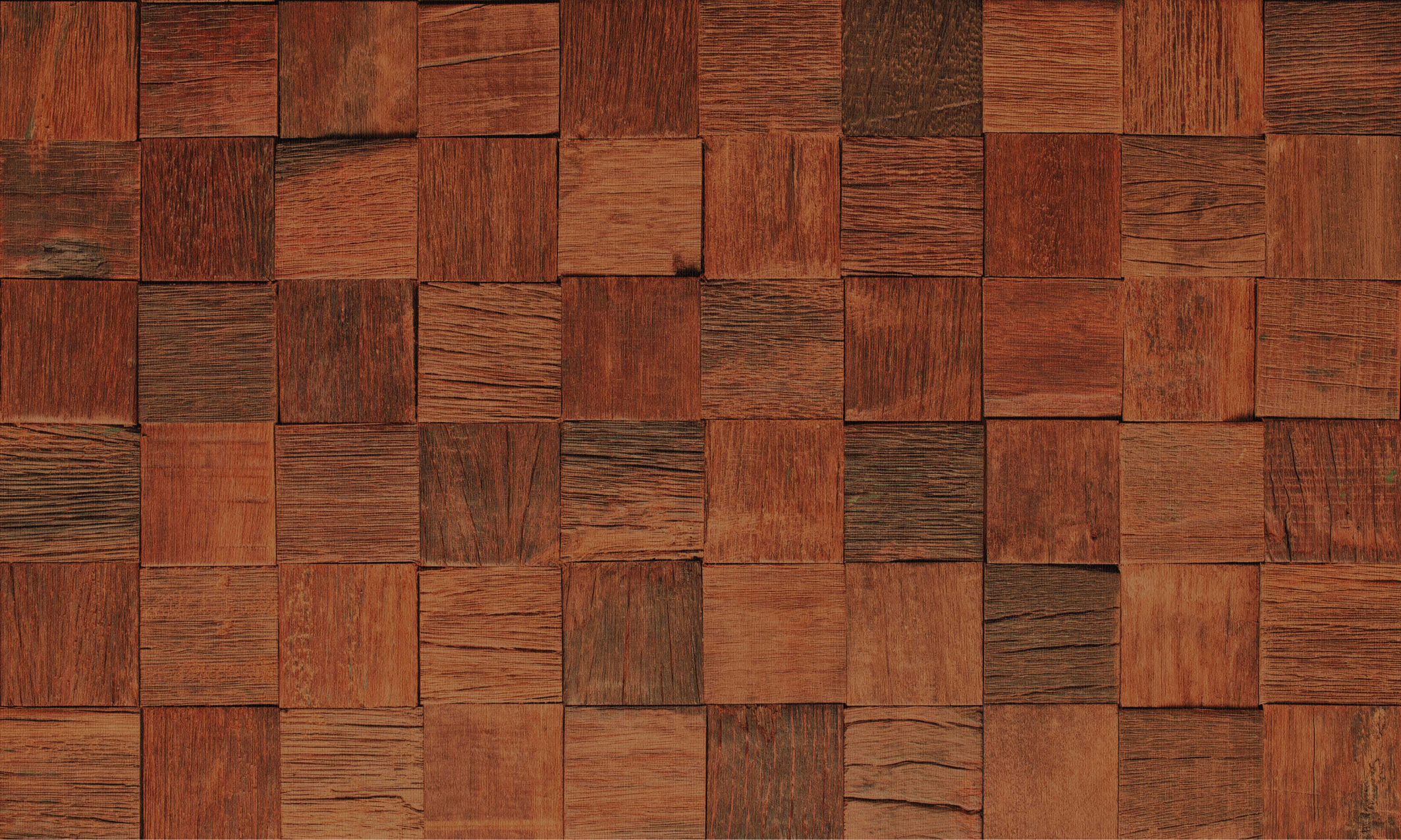Warm Brown Texture wood effect vinyl carpet - TenStickers