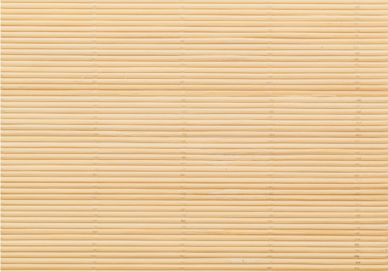 Natural Bamboo Texture entrance hall vinyl carpet - TenStickers