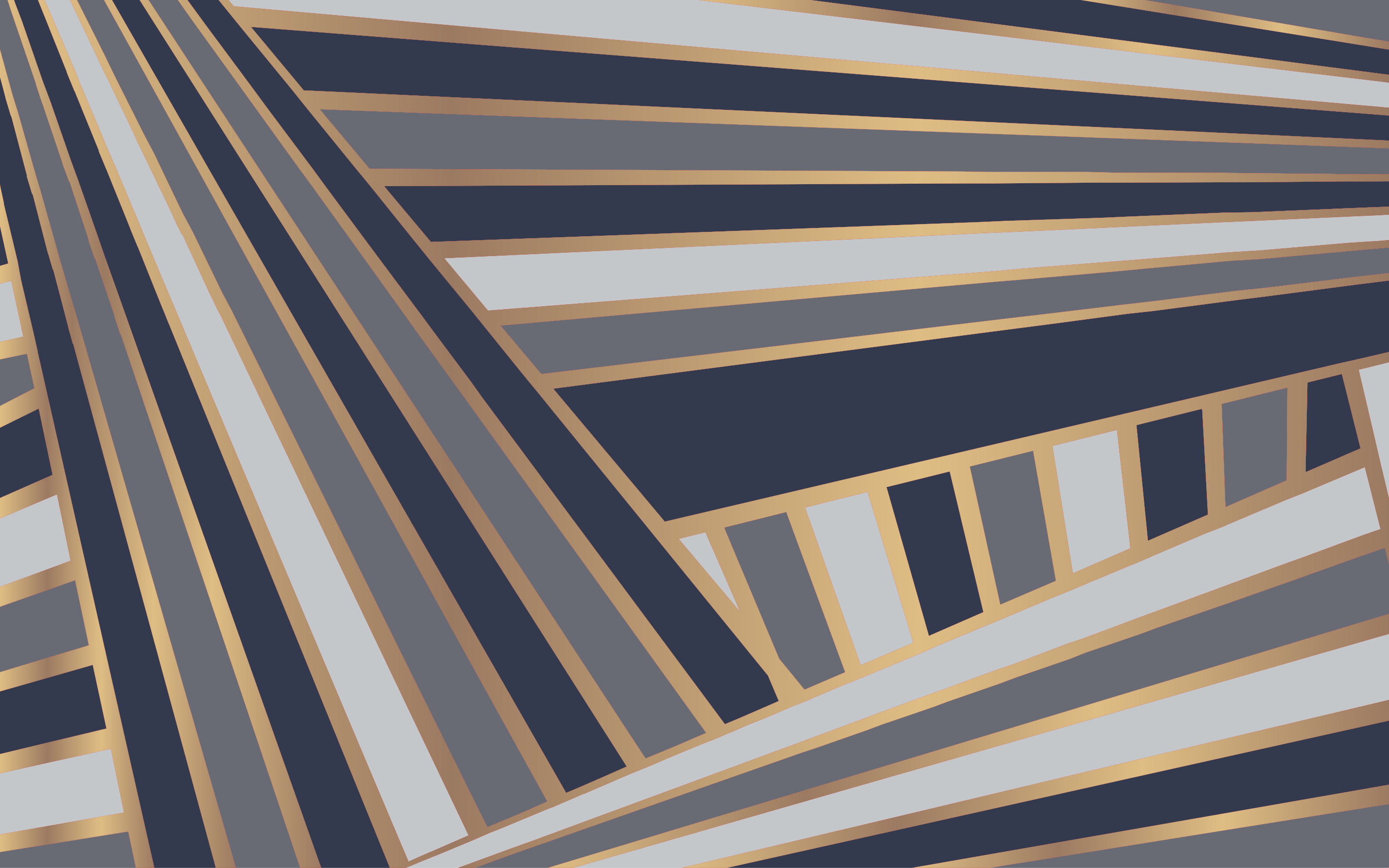 Striking grey motif striped vinyl carpet - TenStickers