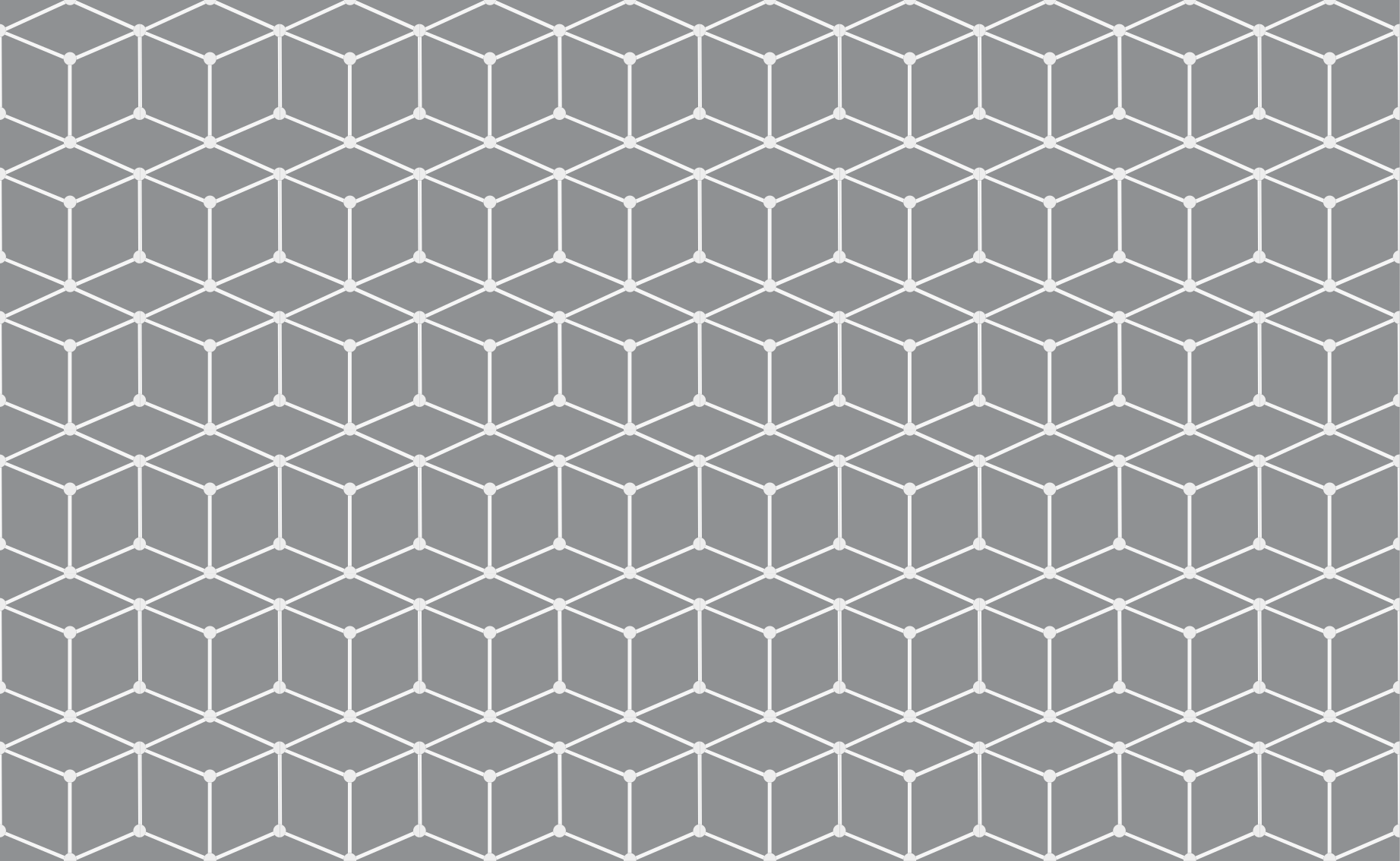 Geometric vinyl carpet in gray elegant pattern - TenStickers