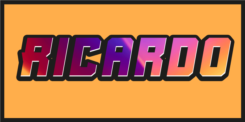 Custom textured name teen vinyl carpet - TenStickers