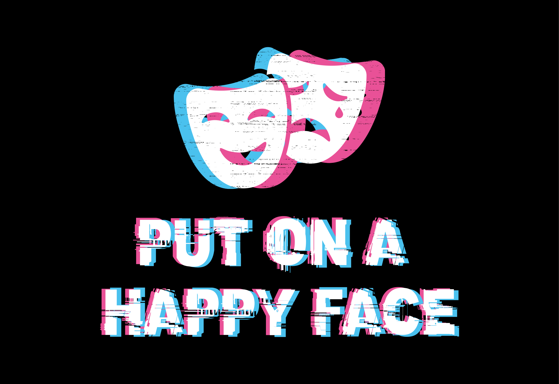 Happy Face Expression custom vinyl carpet - TenStickers