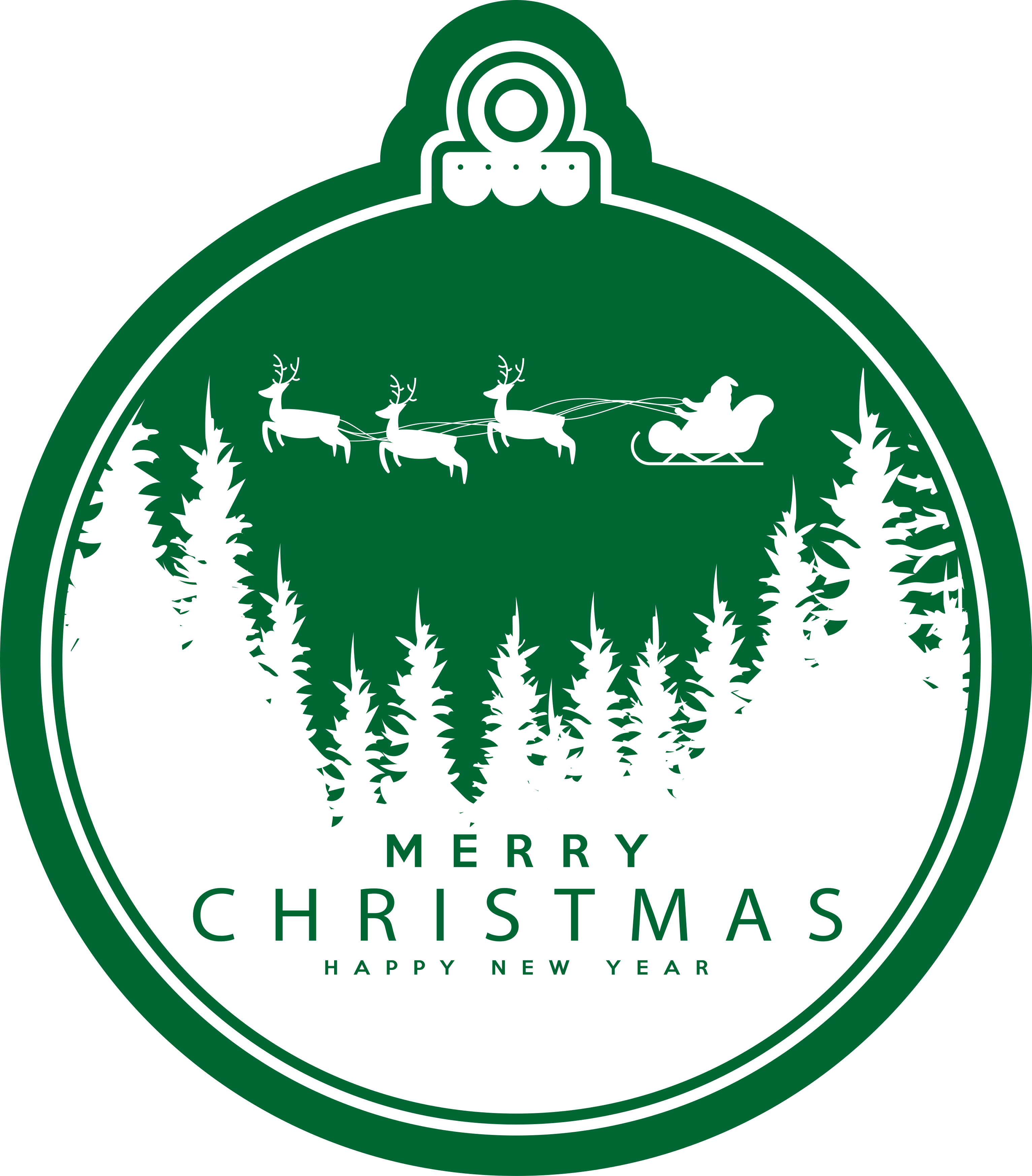 Sleigh Ride Christmas vinyl carpet - TenStickers