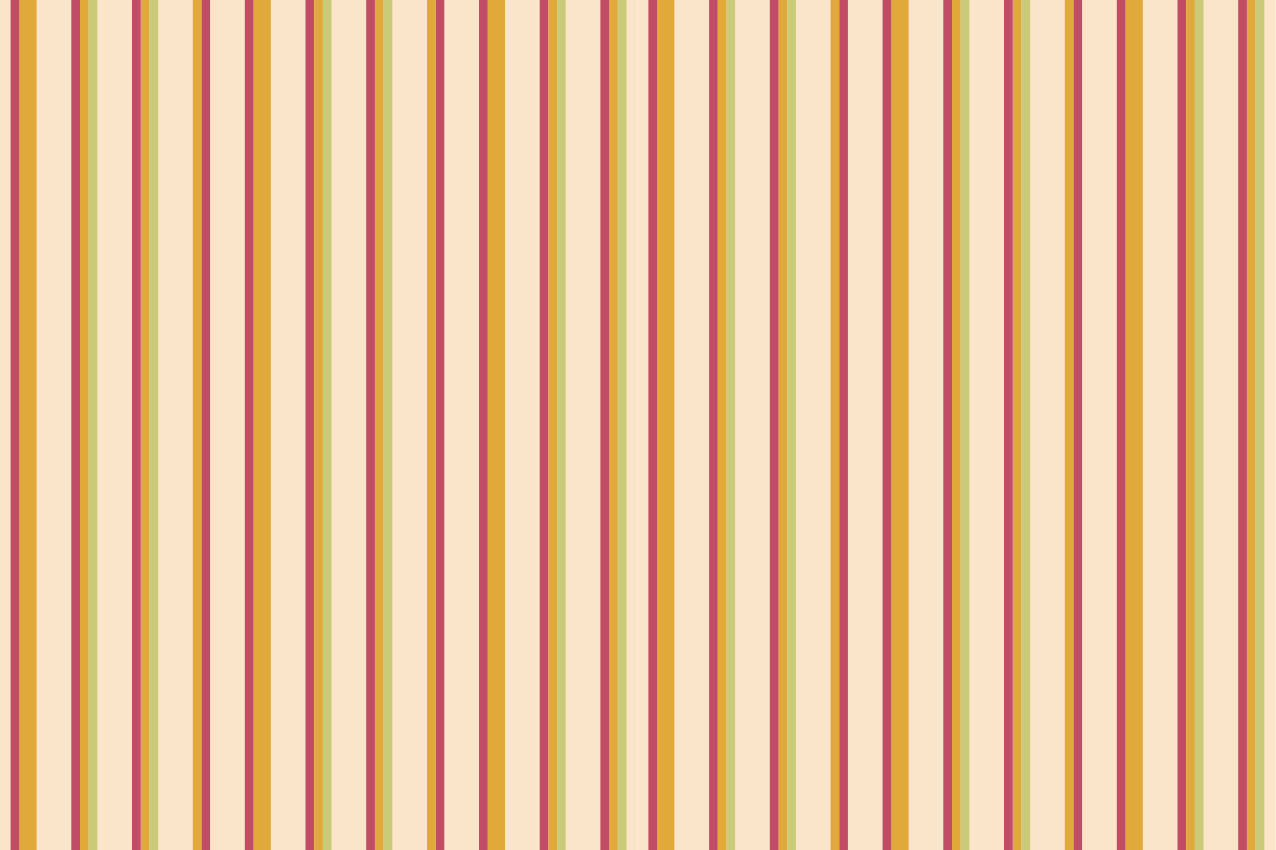 Striped vinyl carpet in multi-striped elegance - TenStickers
