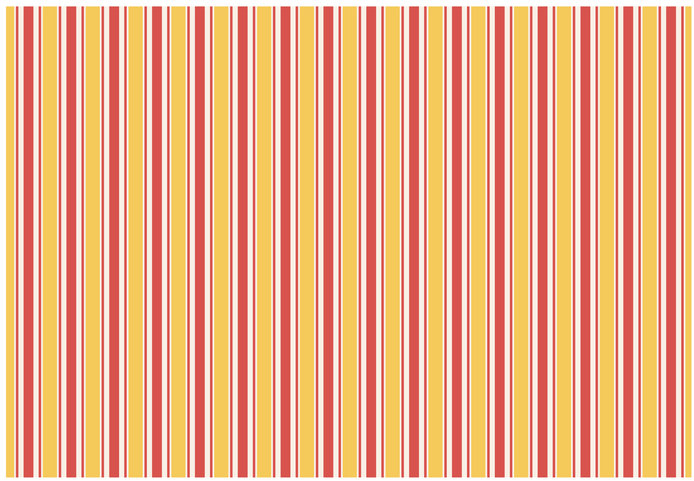 Orange and red striped vinyl carpet - TenStickers
