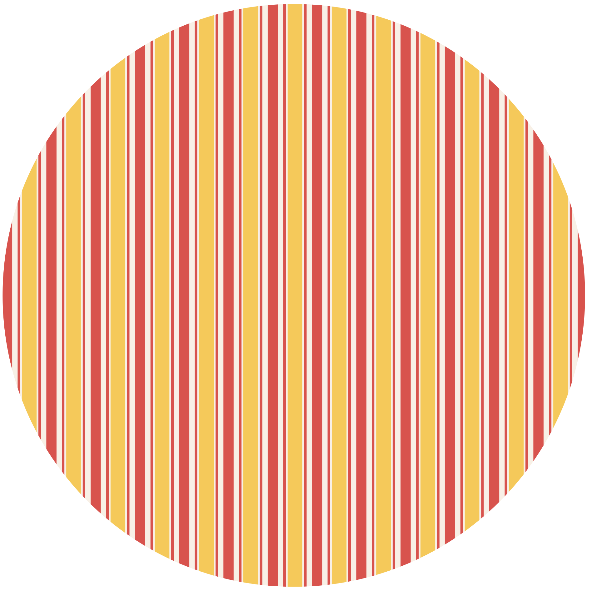 Yellow and purple striped vinyl carpet - TenStickers