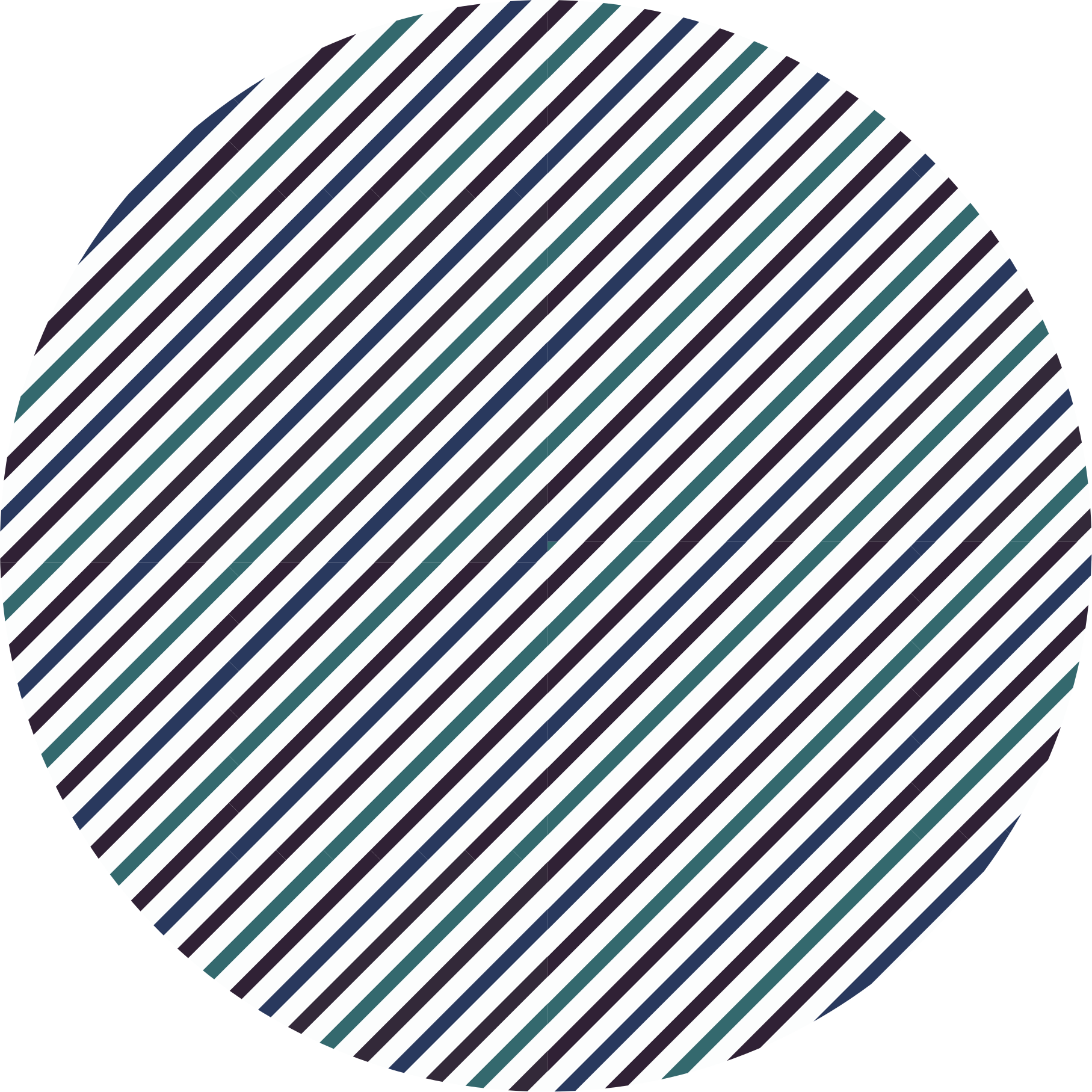 Grey and green striped vinyl carpet - TenStickers