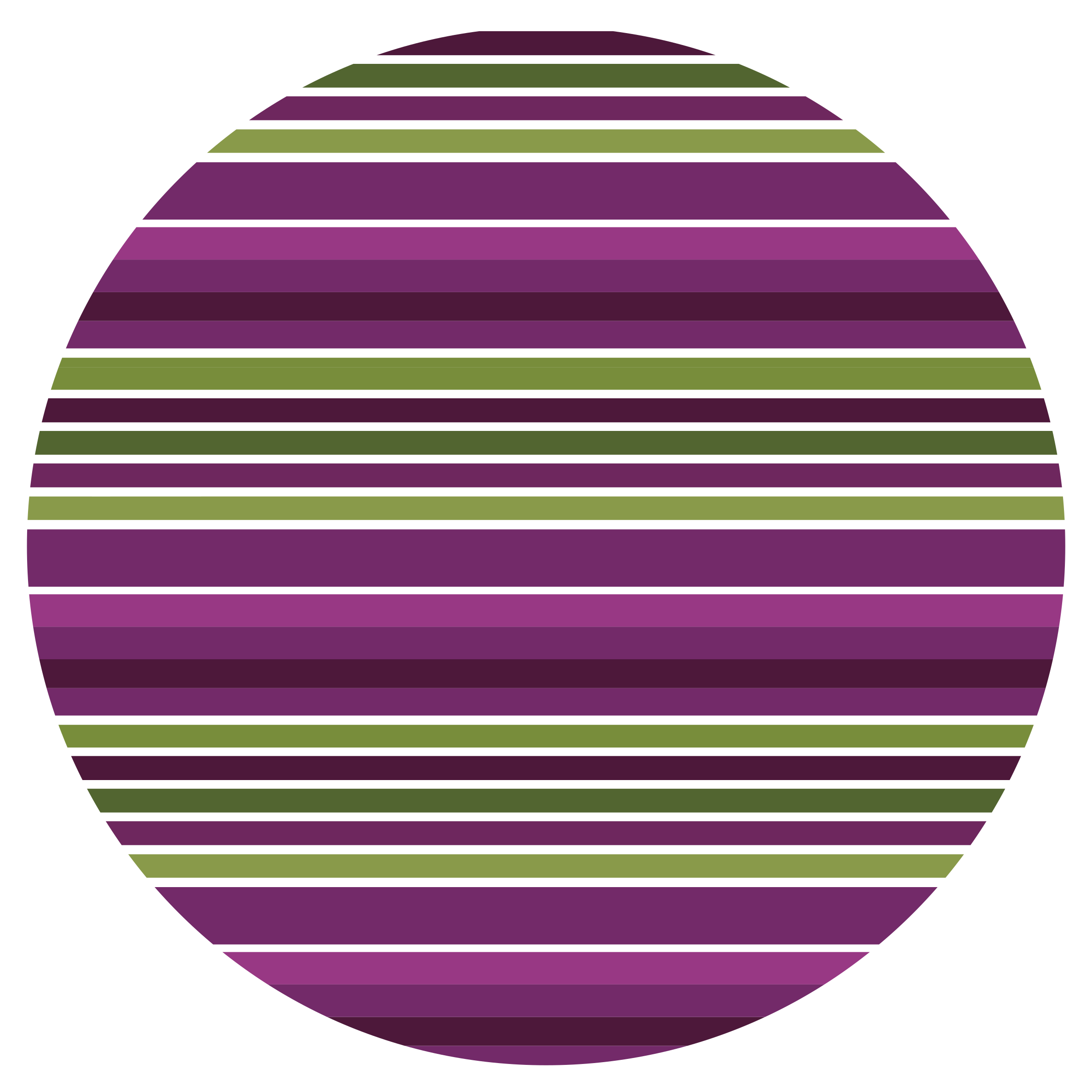 Green and purple striped vinyl carpet - TenStickers