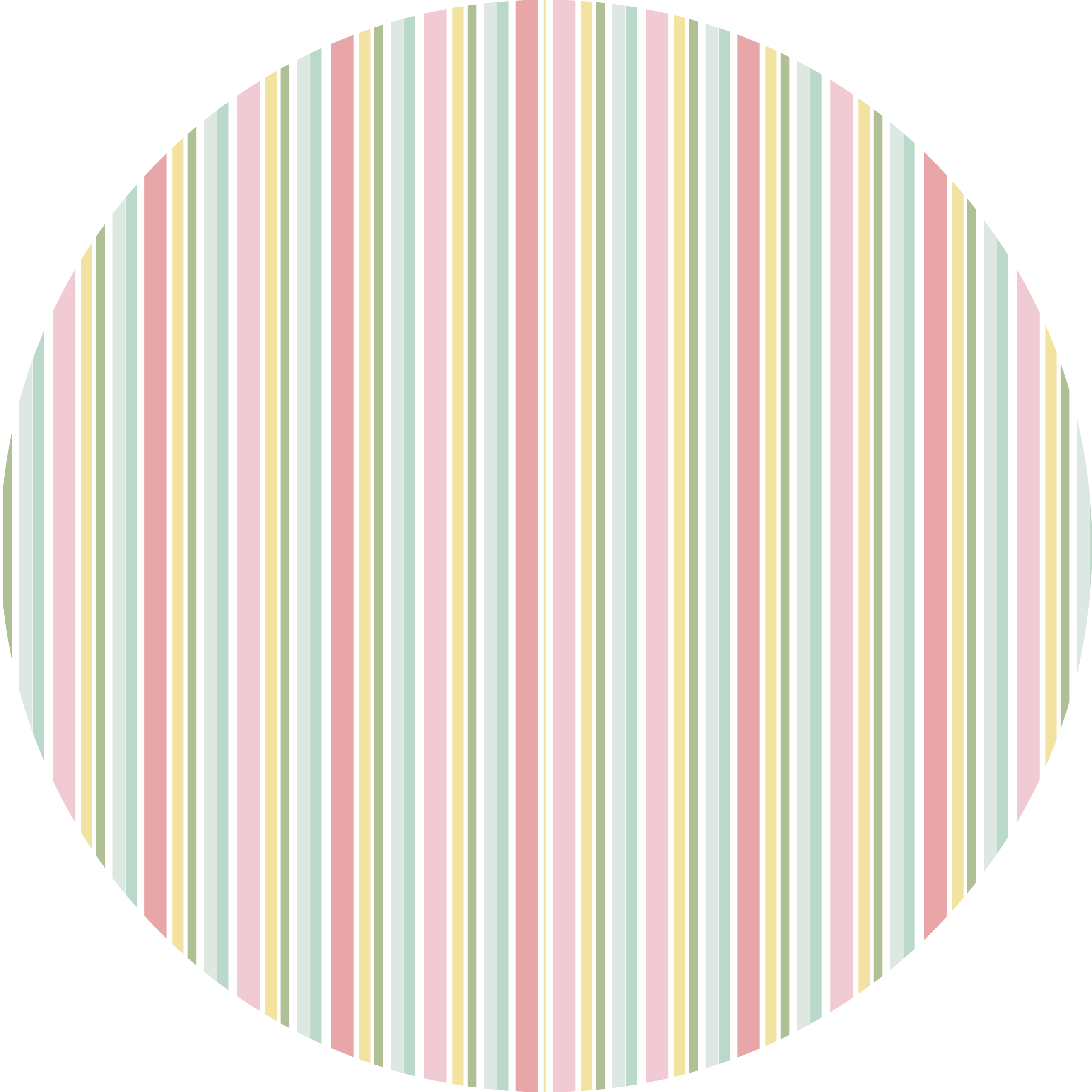 Vibrant striped arrangement striped vinyl carpet - TenStickers
