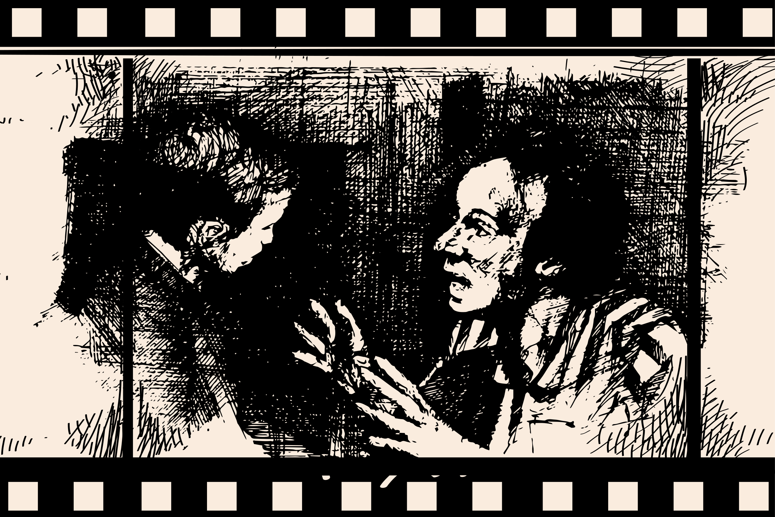 Movie Scene Art event vinyl carpet - TenStickers