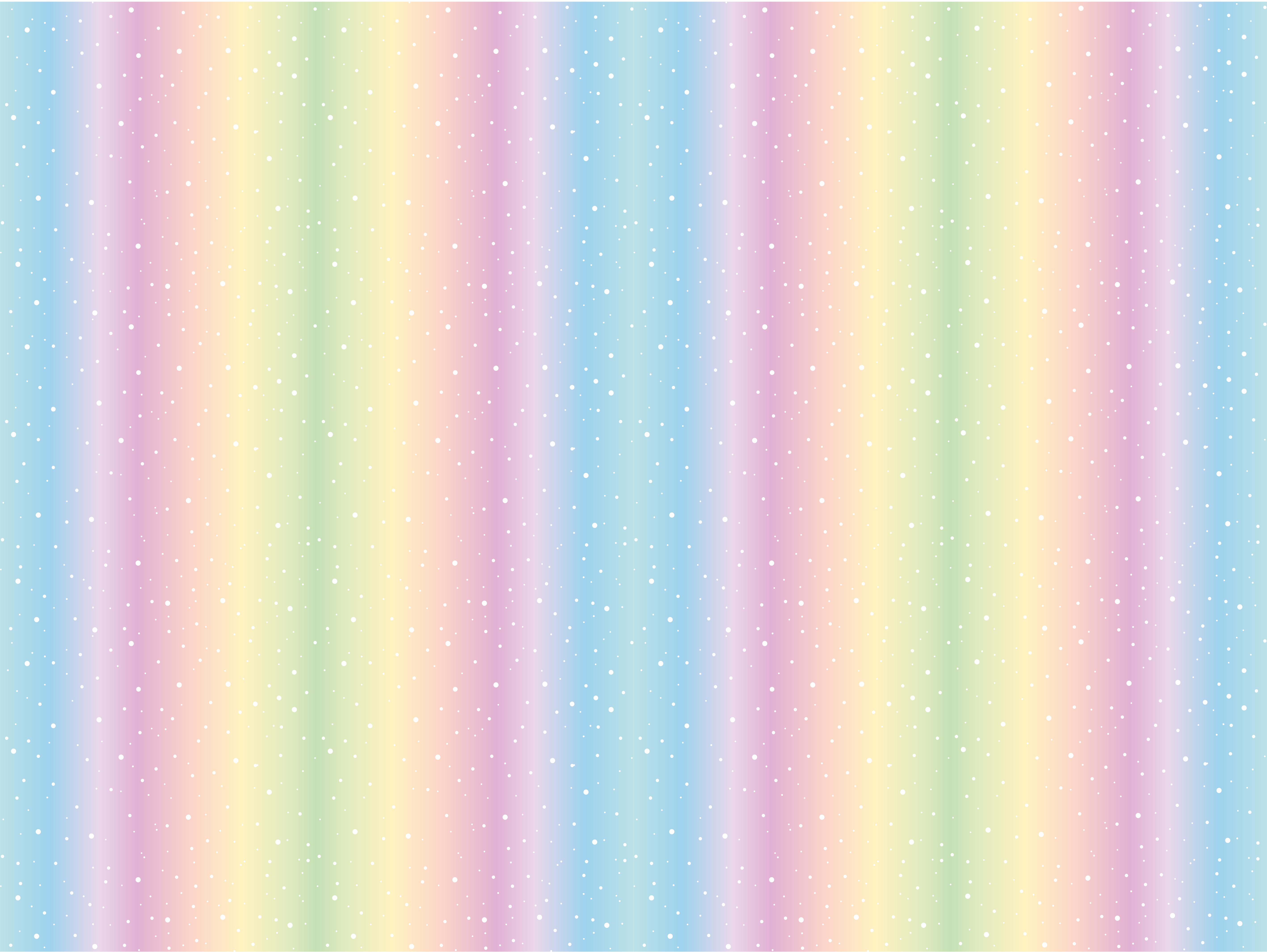 Pastel Rainbow Pattern kids vinyl carpet - TenStickers