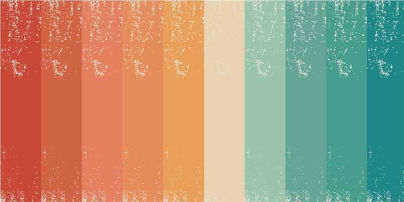 Colorful Striped Layers minimalist vinyl carpet - TenStickers