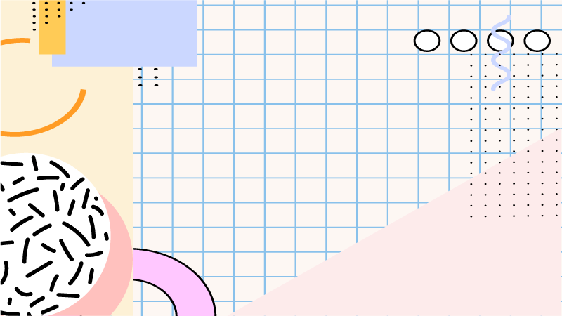 Modern abstract geometric vinyl carpet - TenStickers