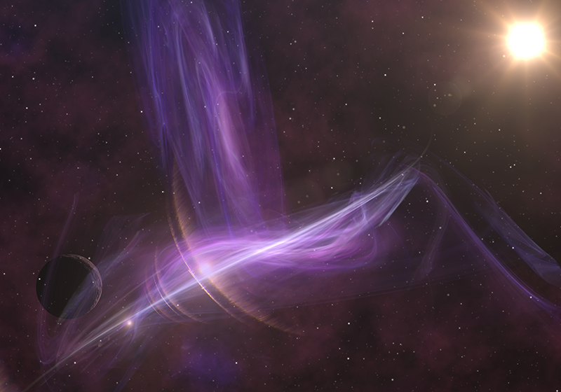 Galactic dreamscape kids vinyl carpet - TenStickers