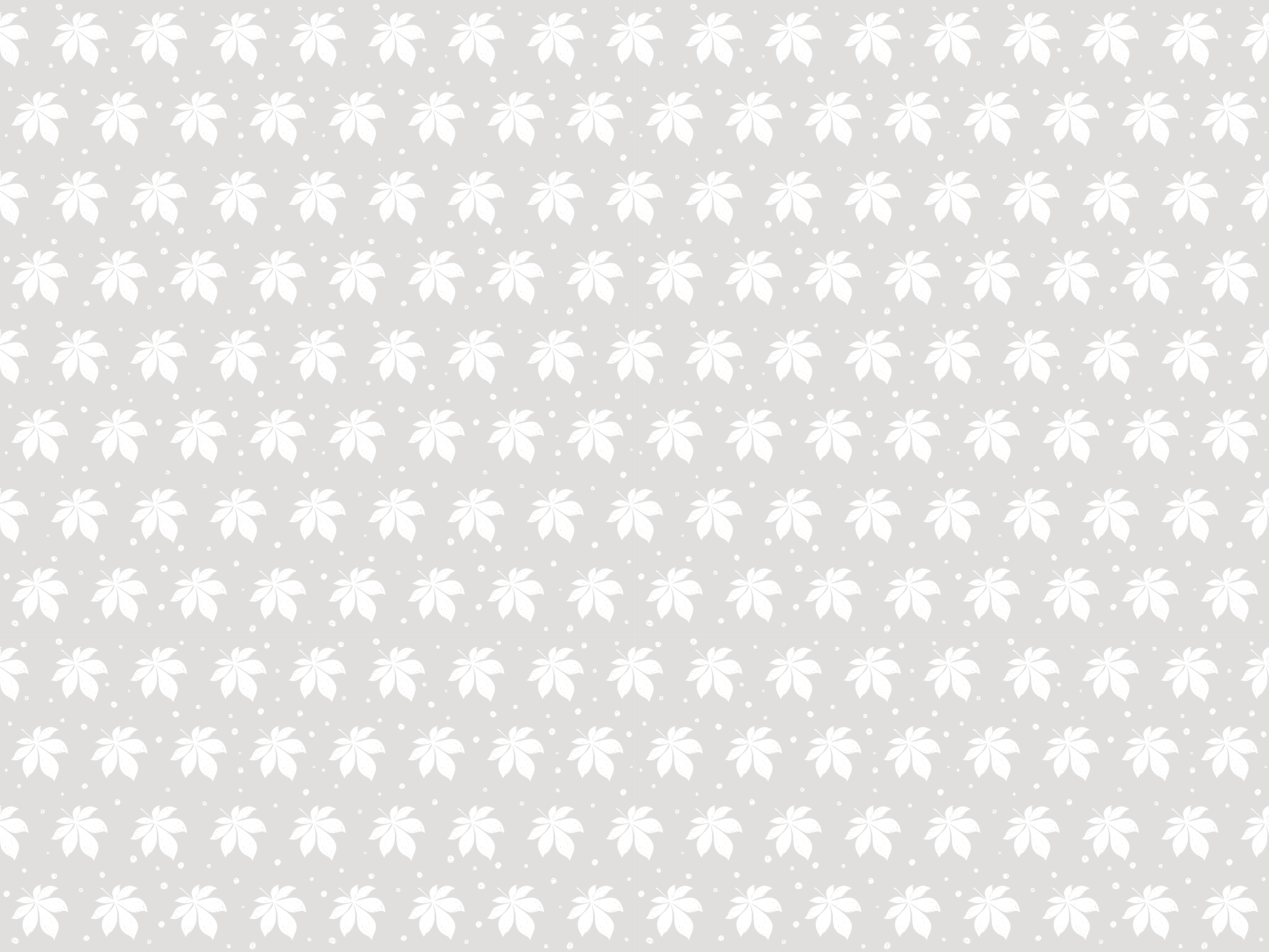 Floral vinyl carpet with delicate botanical design - TenStickers