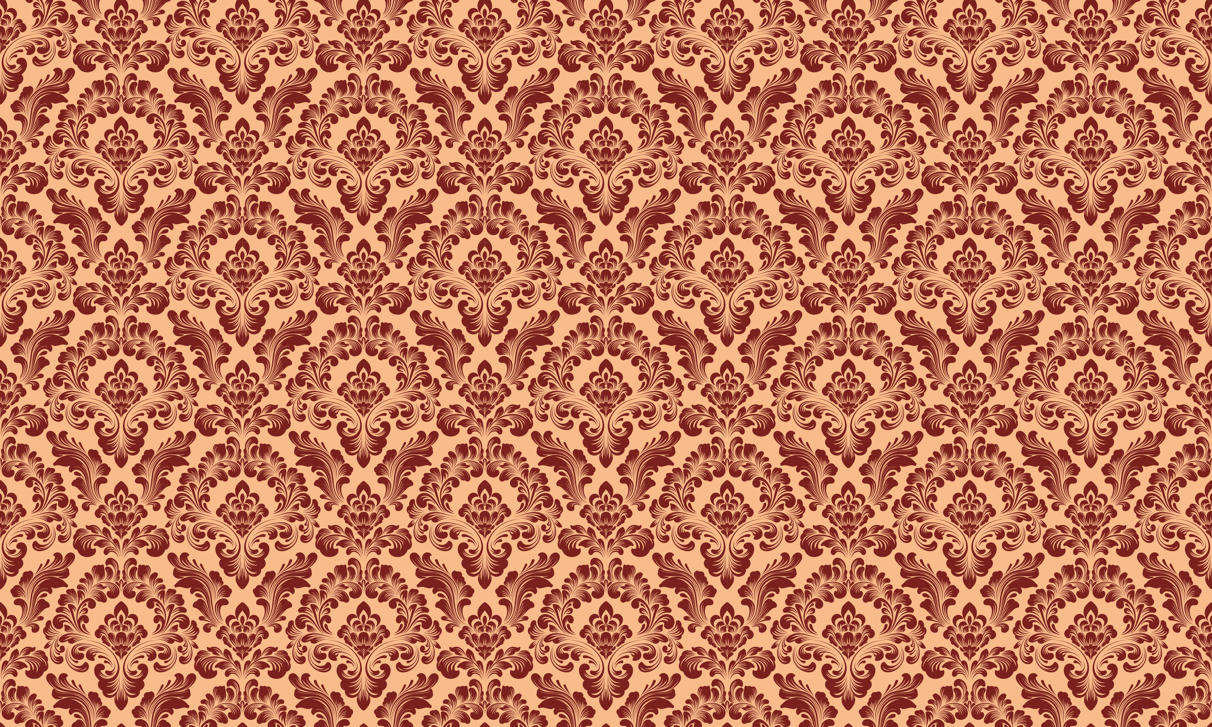 Baroque Pattern Elegance vintage vinyl carpet - TenStickers