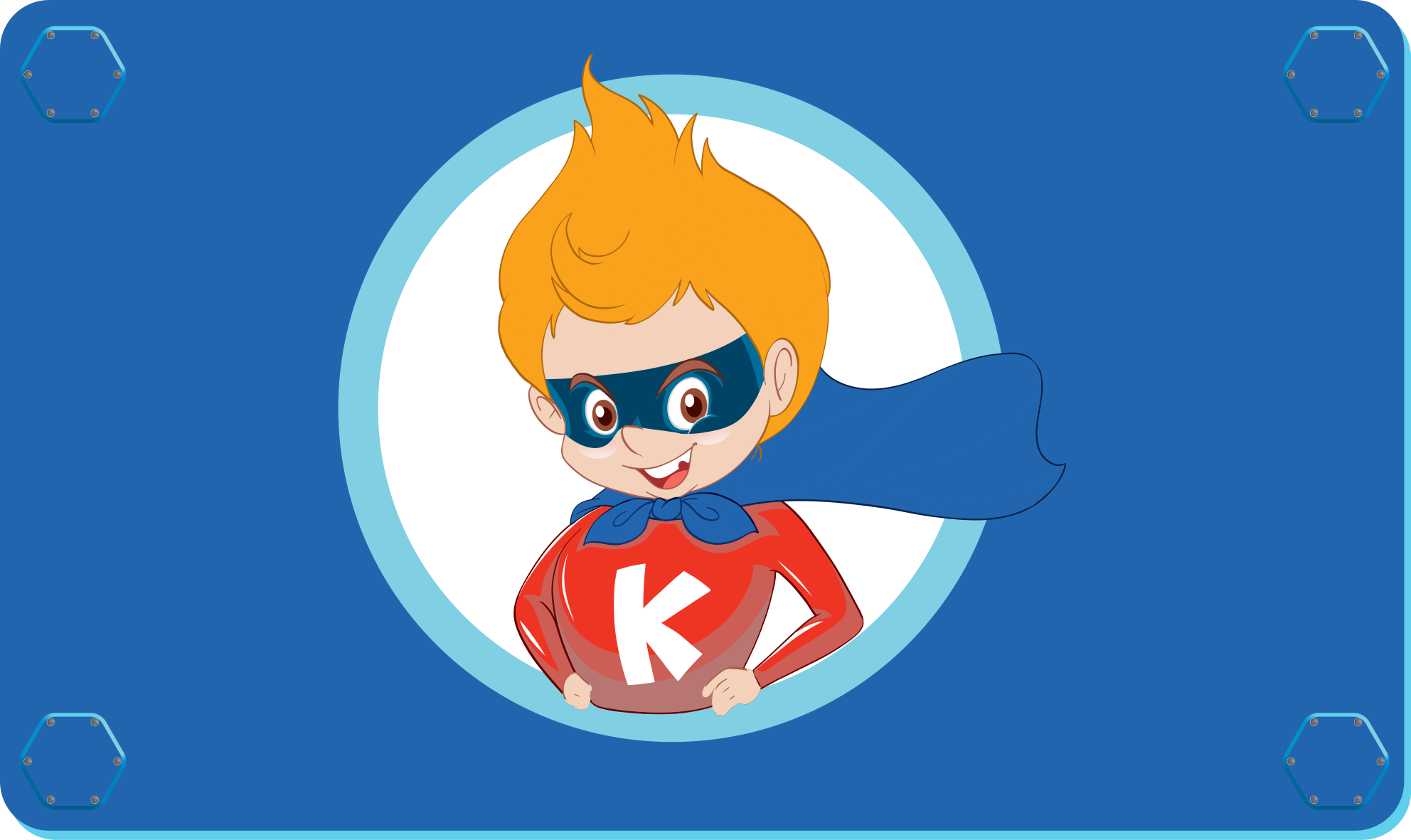 Superhero Cartoon Character kids vinyl carpet - TenStickers