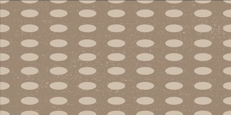 Neutral Polka Dot Pattern striped vinyl carpet - TenStickers