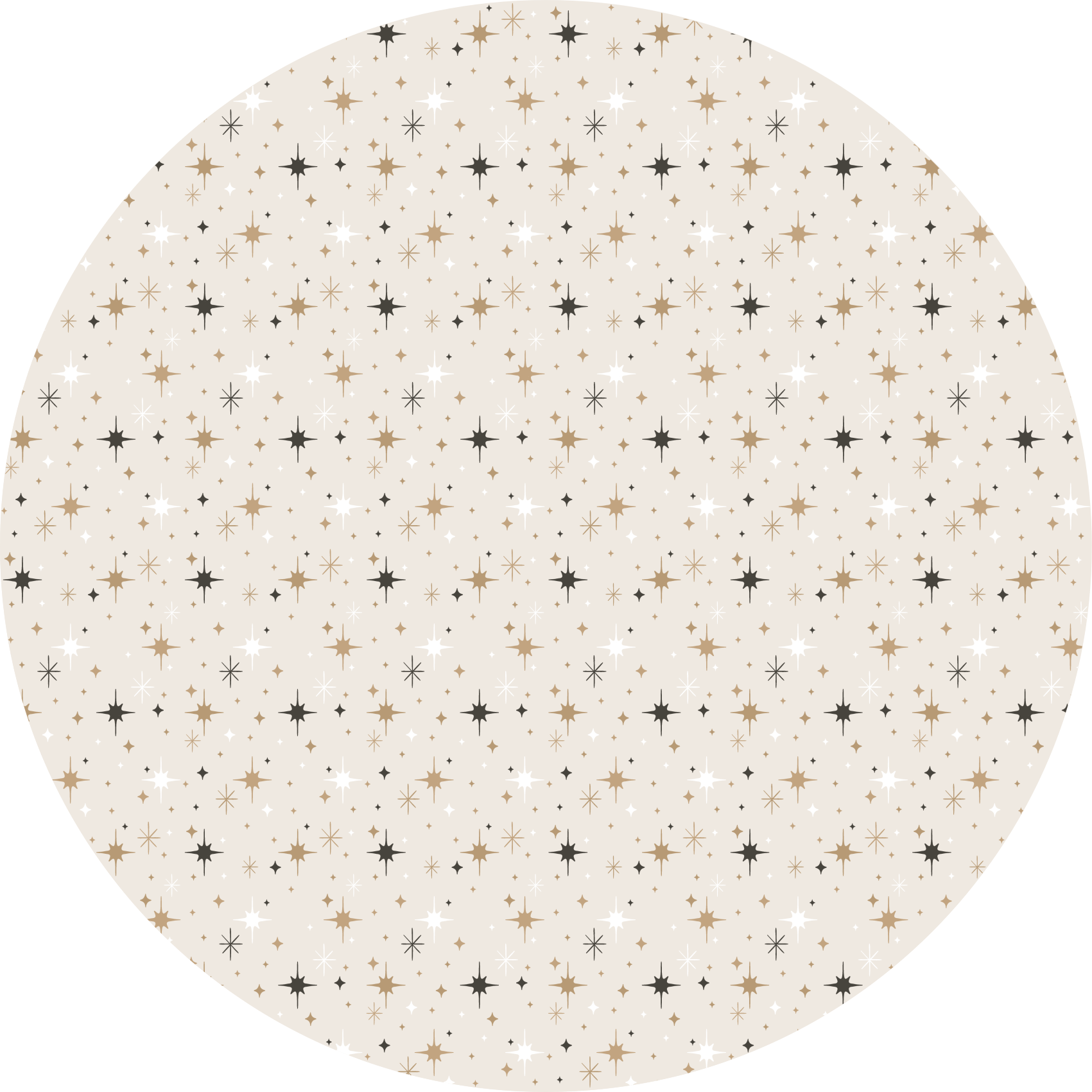 Starry Pattern star vinyl carpet - TenStickers