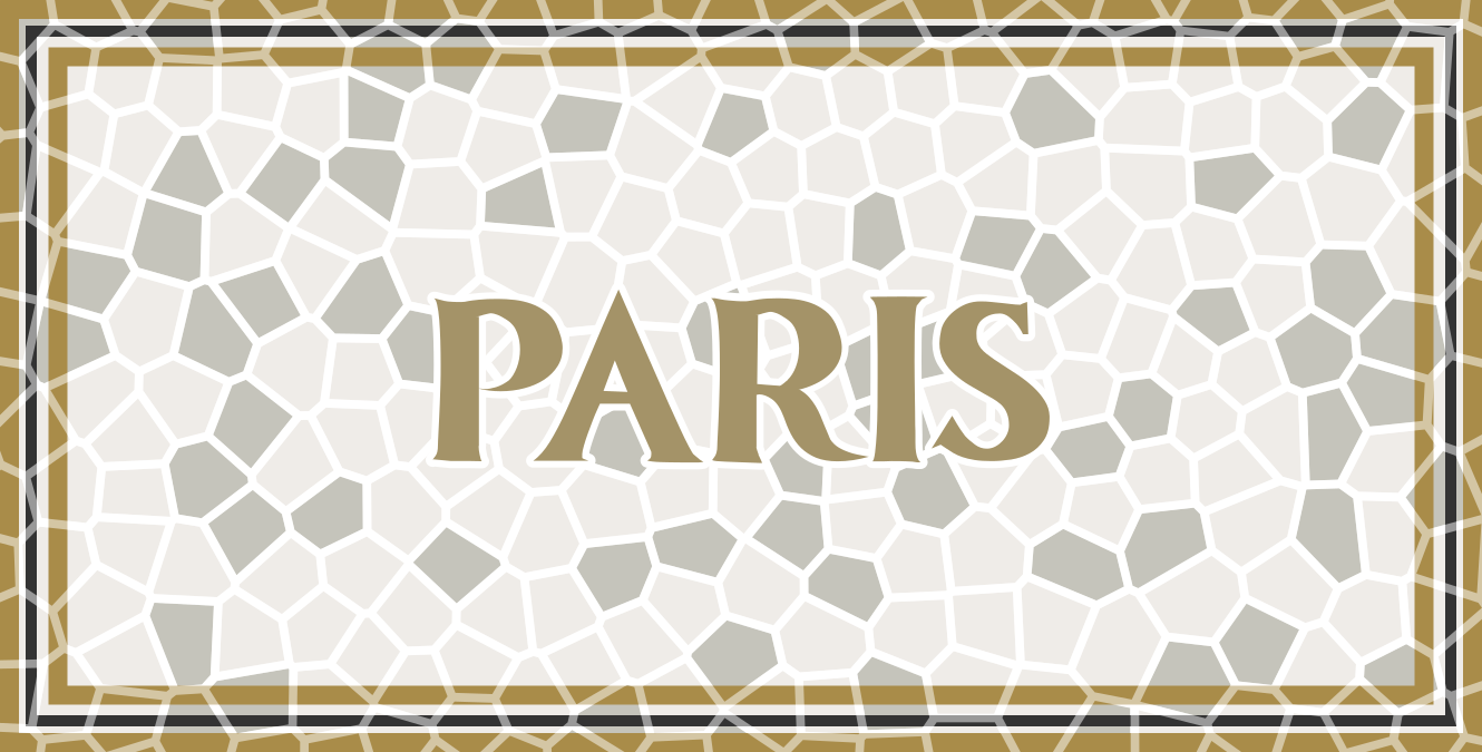 Paris honeycomb pattern custom vinyl carpet - TenStickers