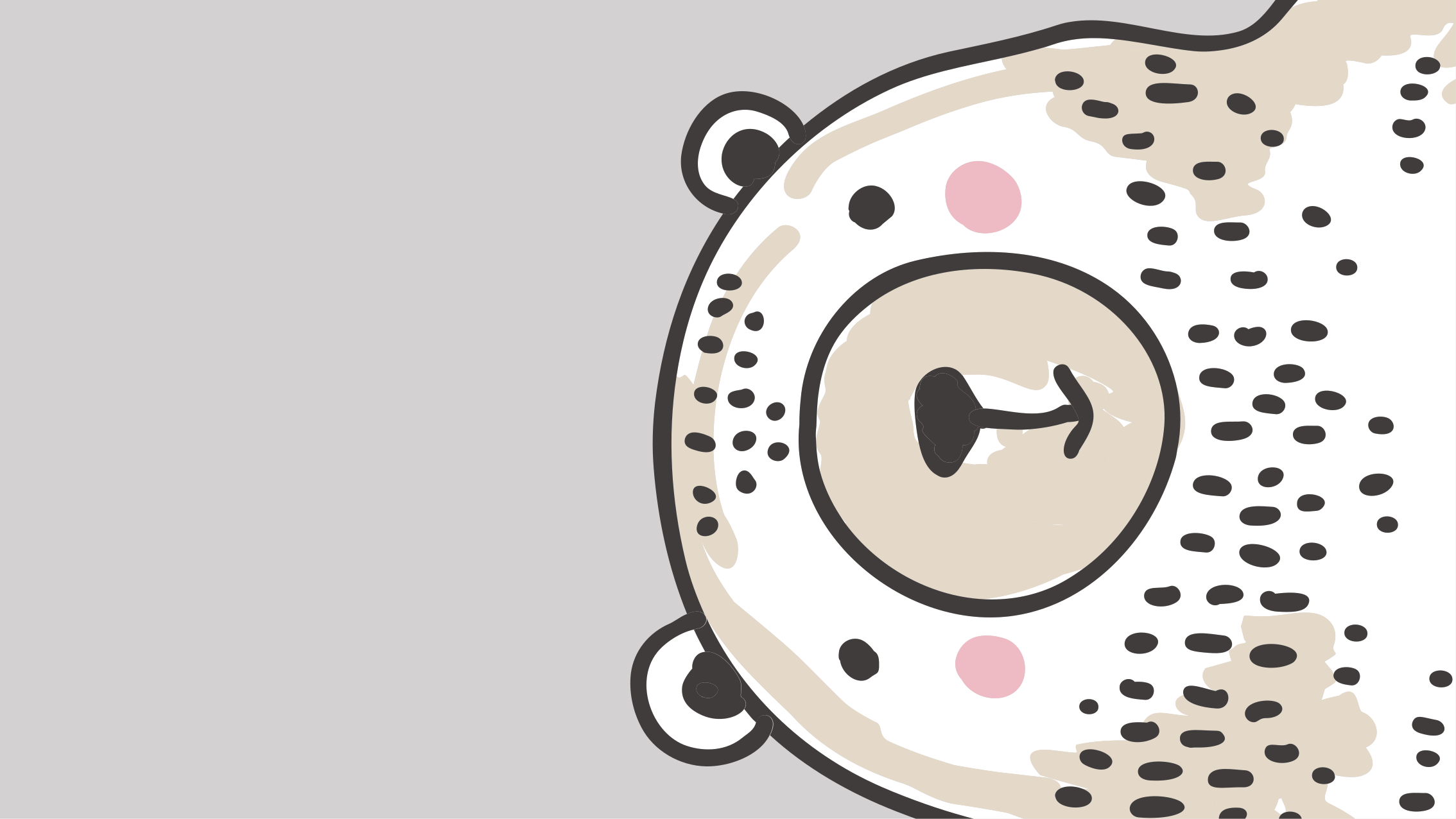 Bear Face Shape nursery vinyl carpet - TenStickers