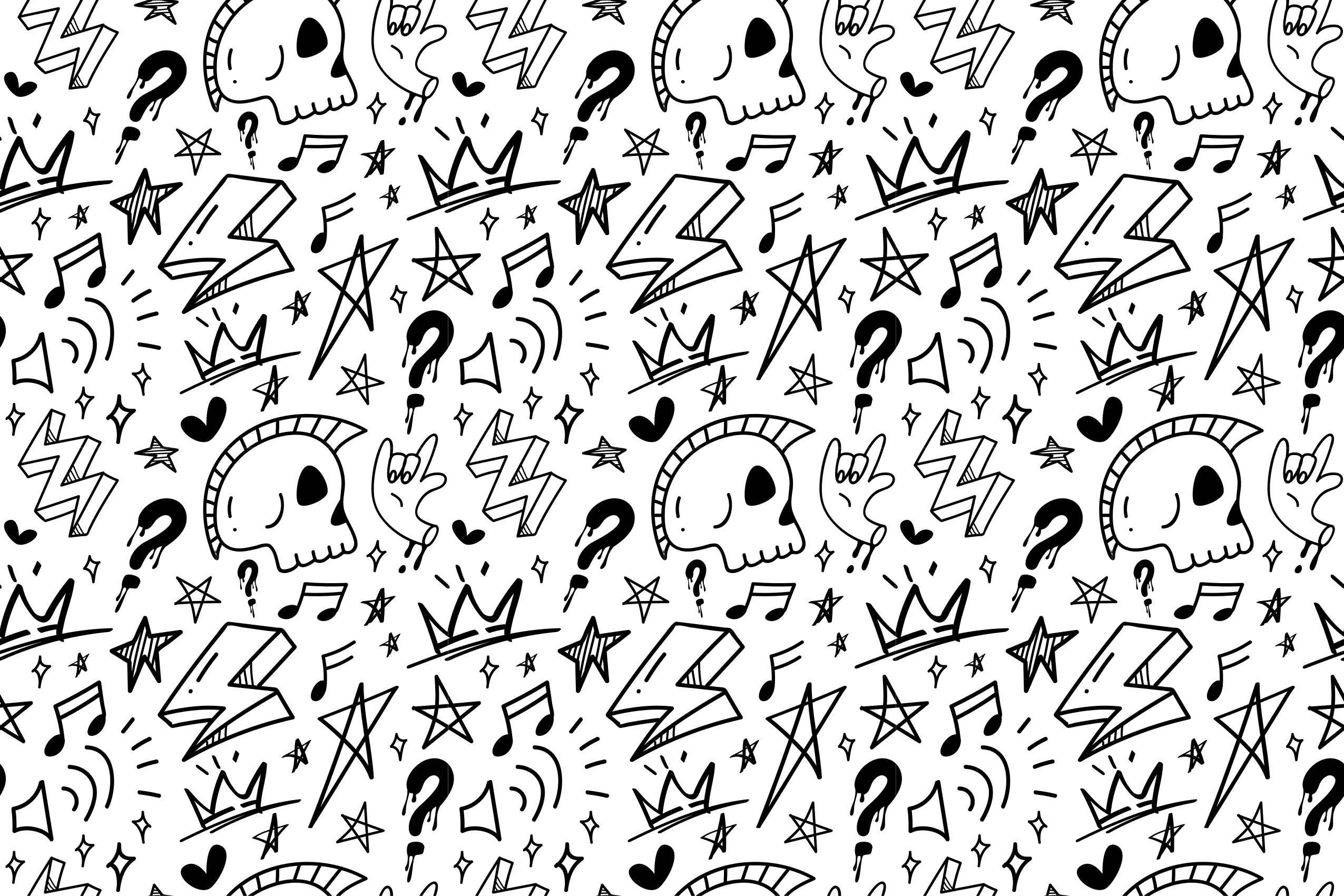 Eclectic teen patterns teenage bedroom vinyl carpet - TenStickers