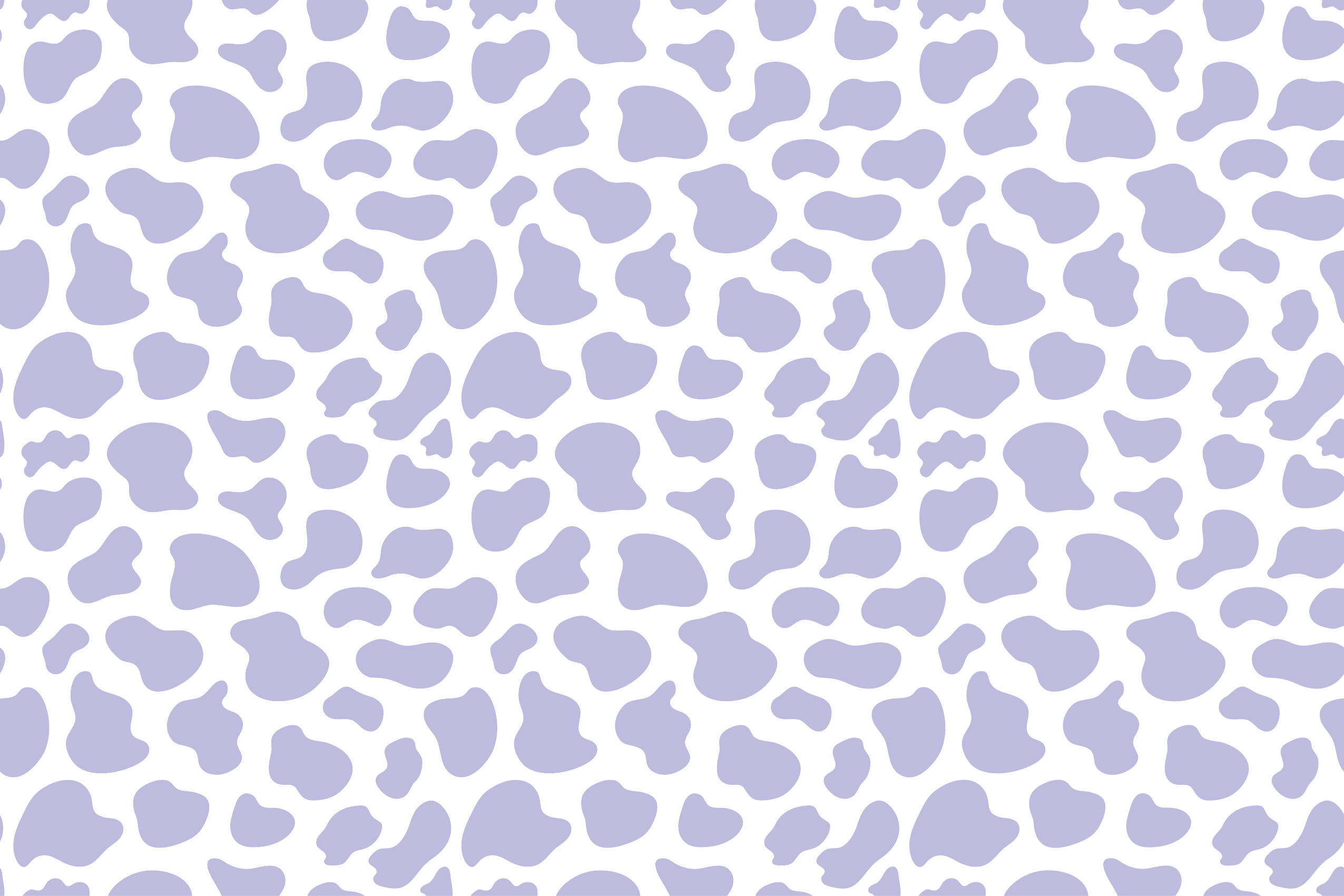 Lavender Leopard Spots animal print vinyl carpet - TenStickers