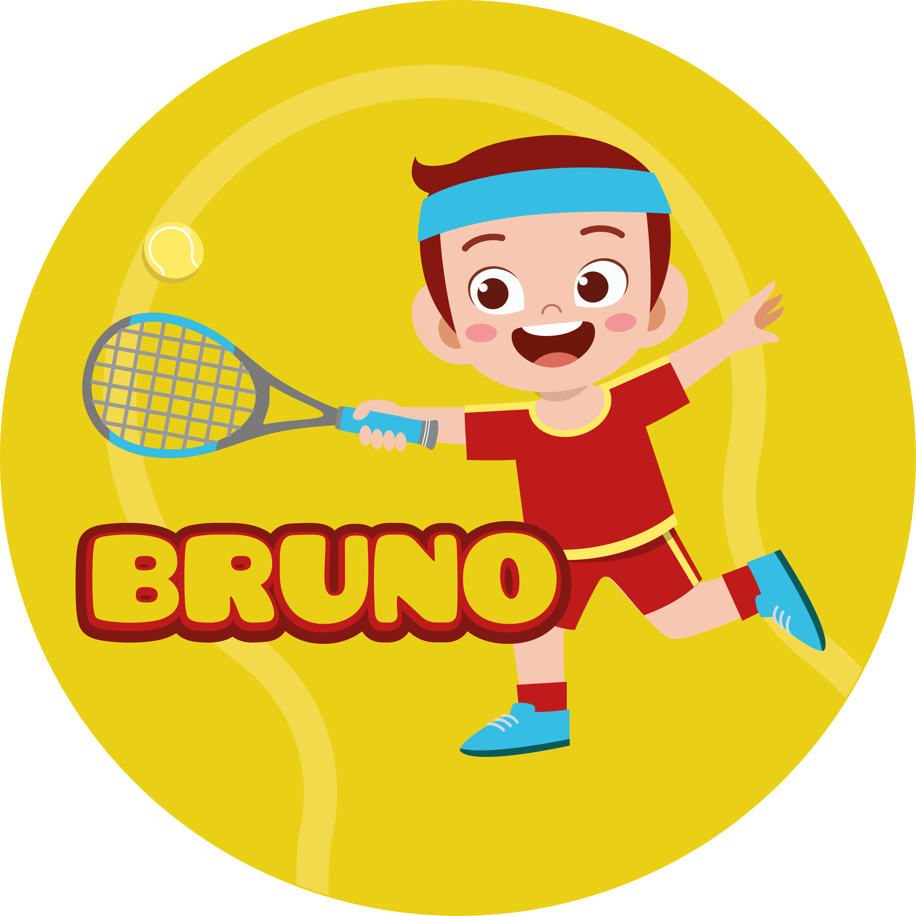 Personalized Sports custom vinyl carpet - TenStickers