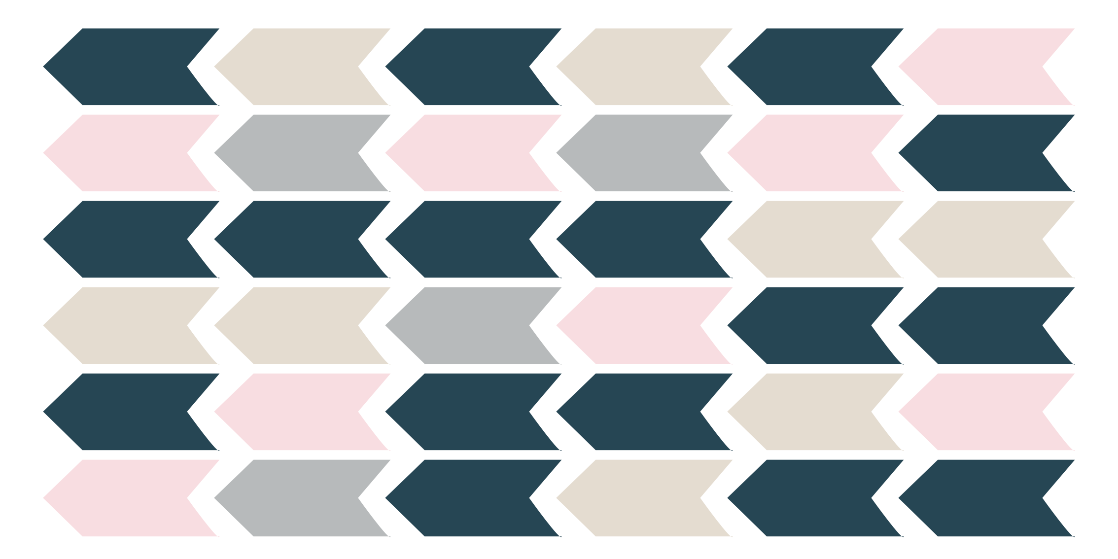 Geometric vinyl carpet with chic geometric design - TenStickers