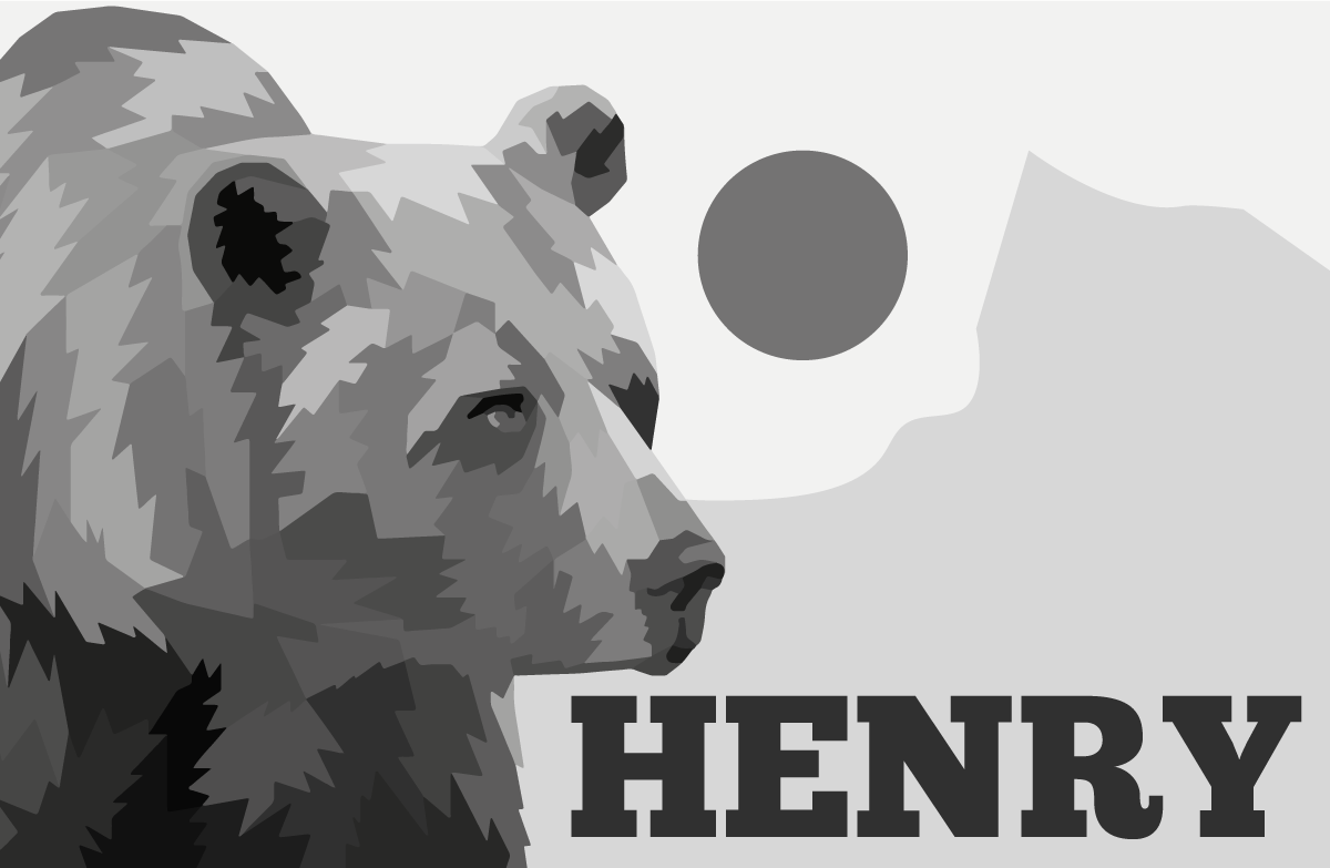 Customizable Bear custom vinyl carpet - TenStickers