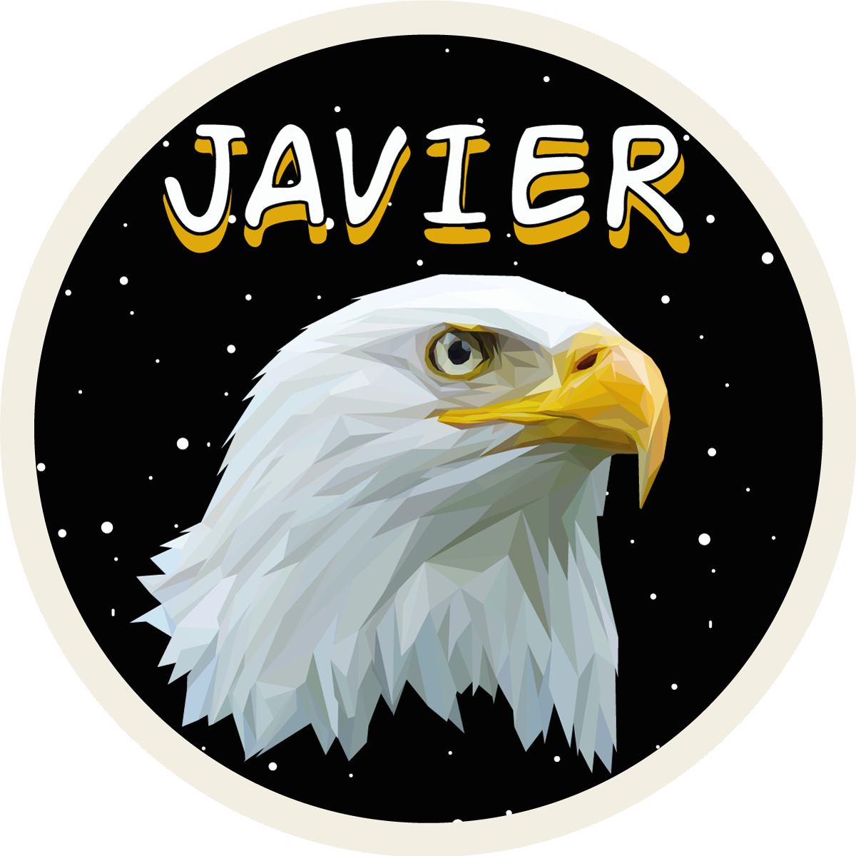 Customizable Eagle custom vinyl carpet - TenStickers