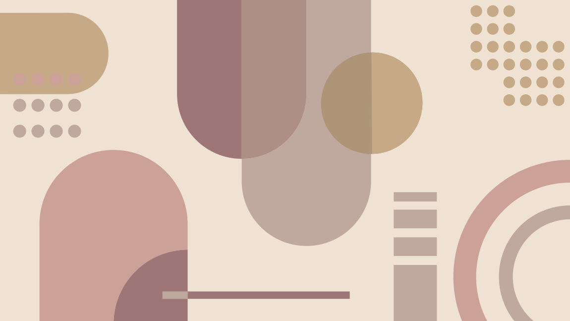 Geometric vinyl carpet in geometric shapes harmony - TenStickers