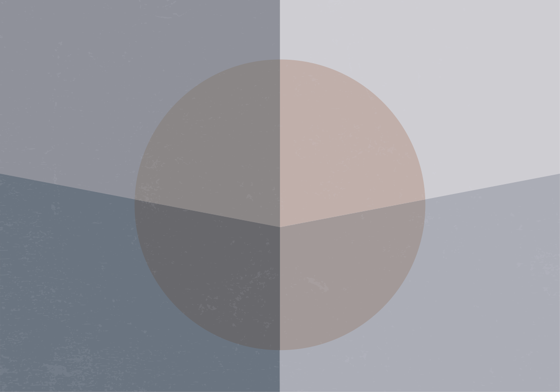 Overlapping Circles geometric vinyl carpet - TenStickers