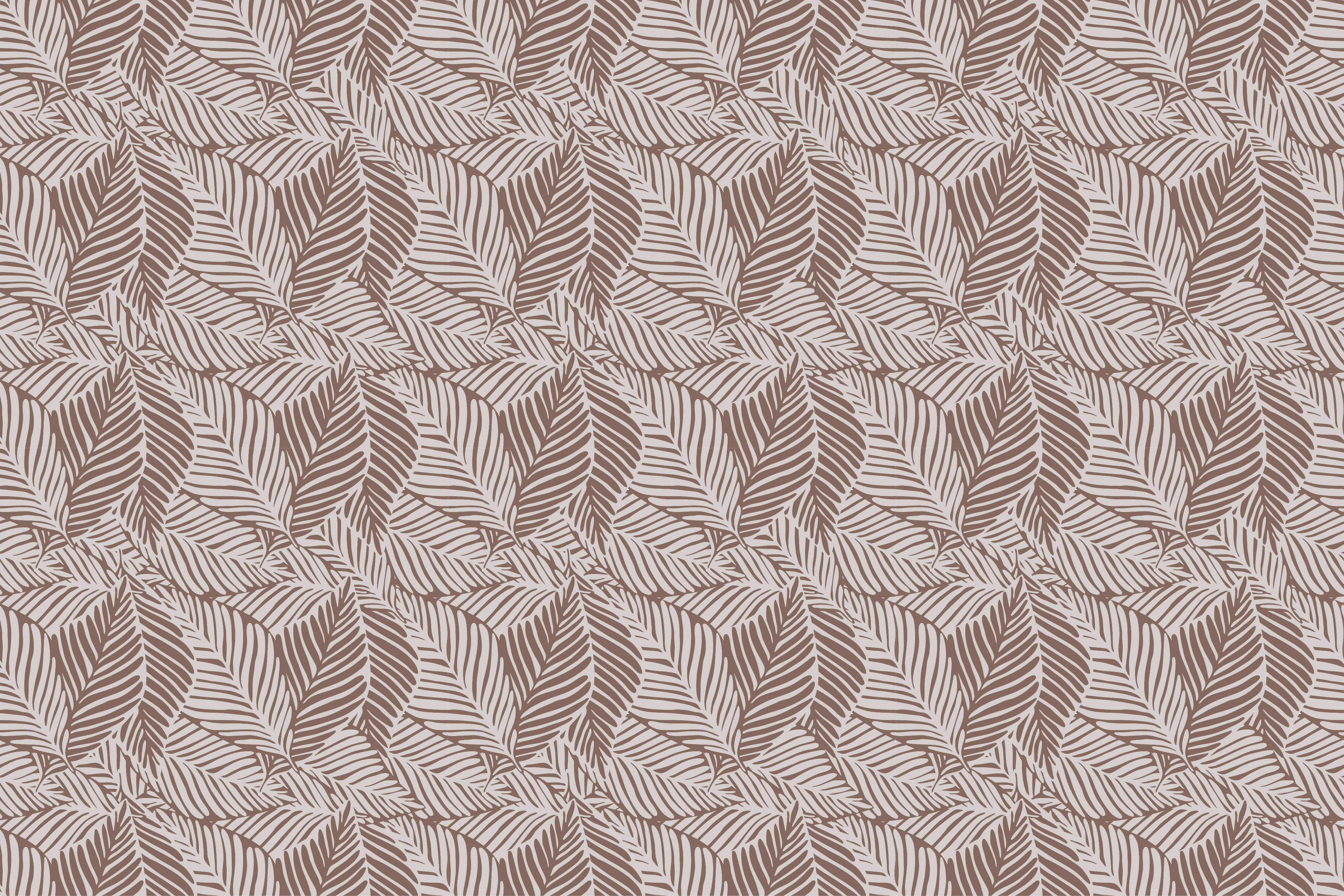 Leaf Patterned Surface floral vinyl carpet - TenStickers