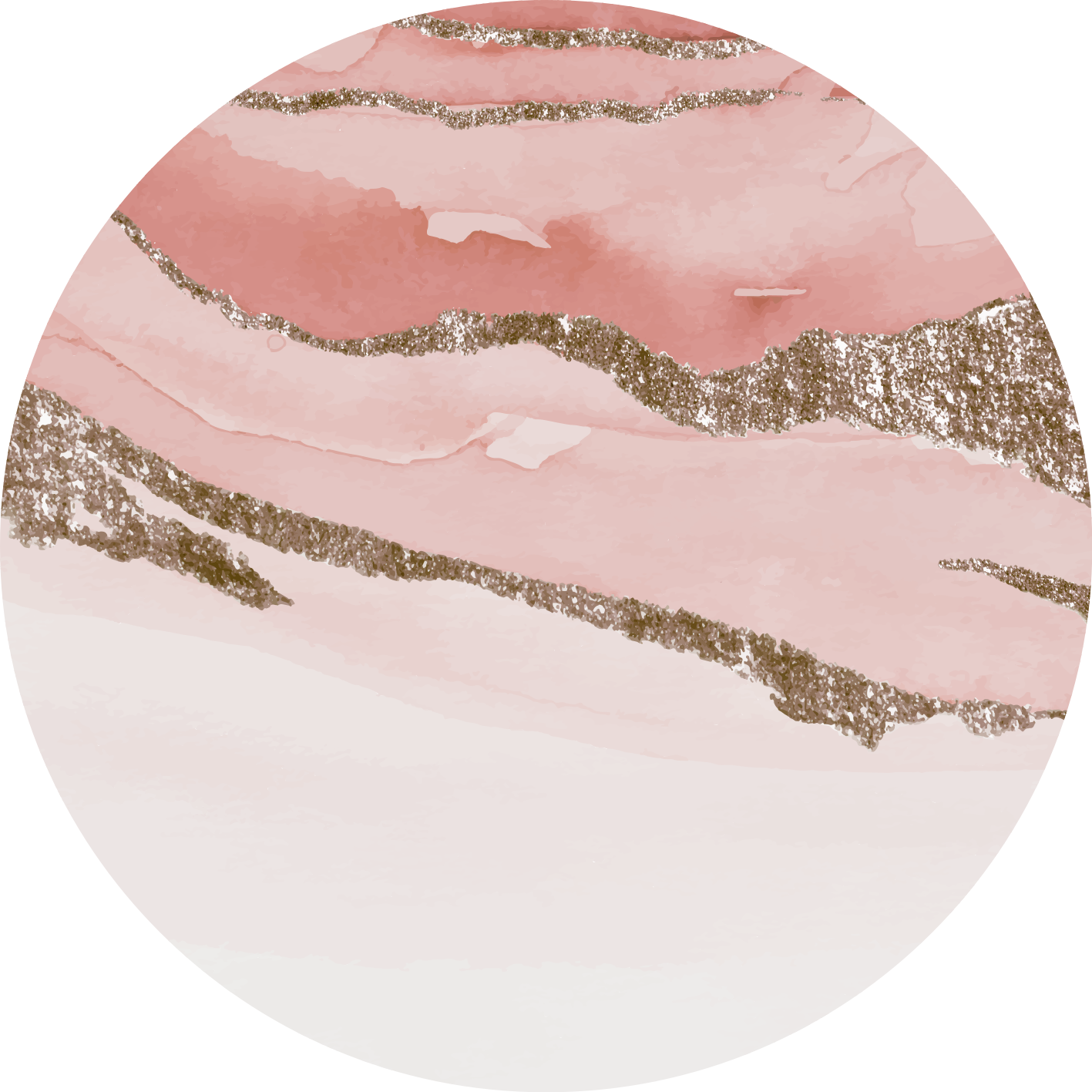 Abstract Textured Circular Design pink vinyl carpet - TenStickers