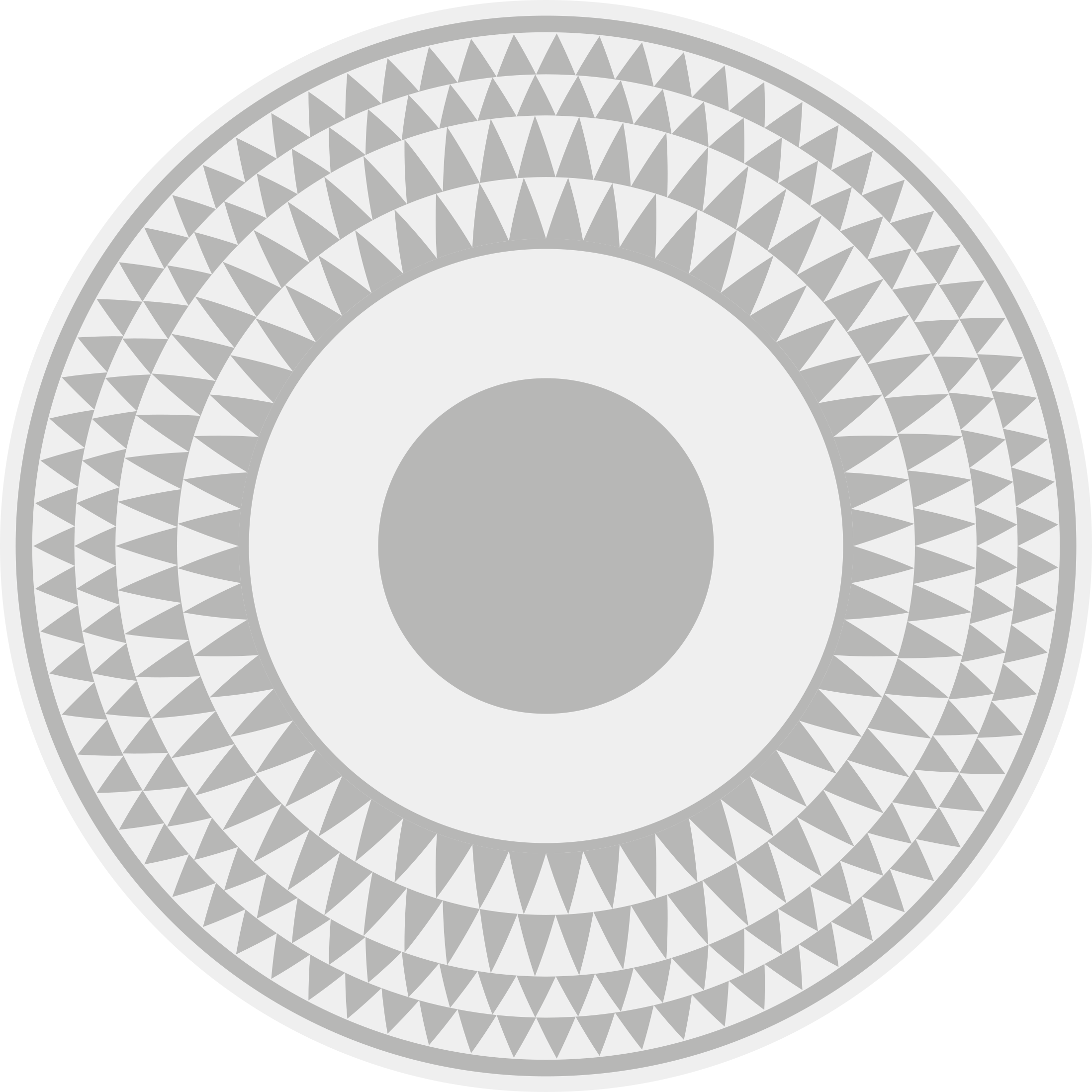 Concentric Circles Pattern geometric vinyl carpet - TenStickers