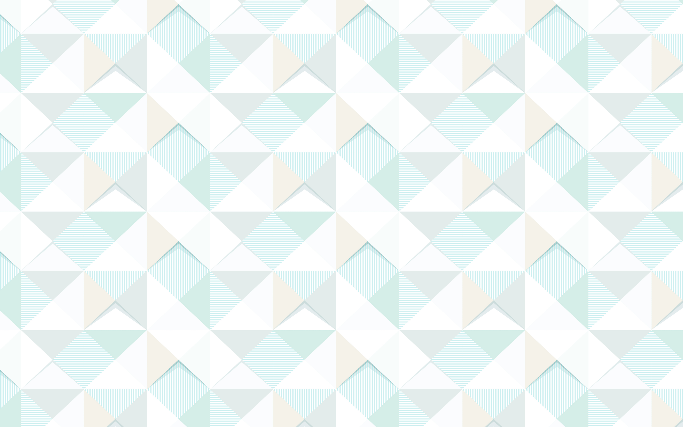 Pastel multicolored diamond  nordic rug - TenStickers