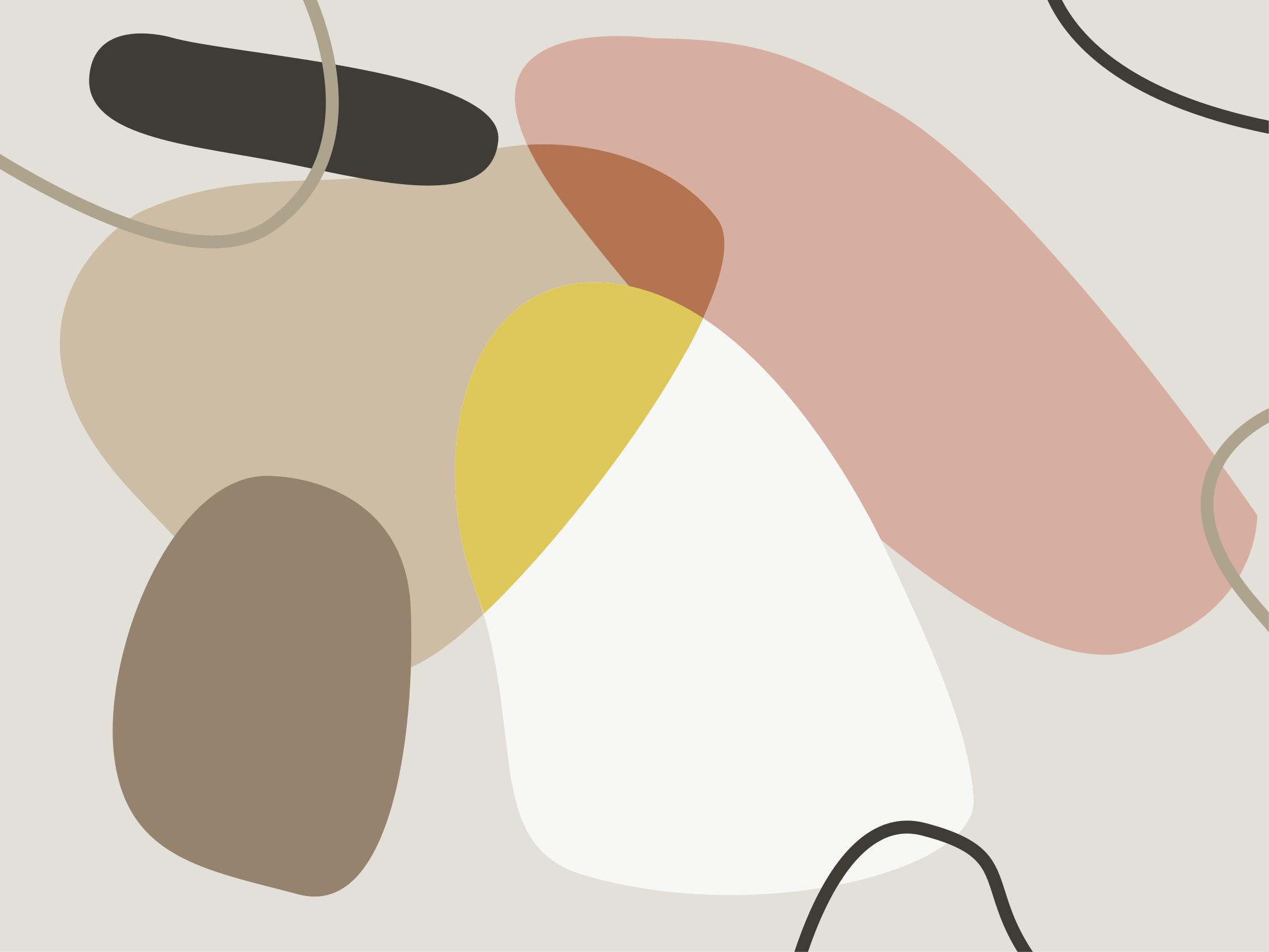 Abstract Shapes geometric vinyl carpet - TenStickers