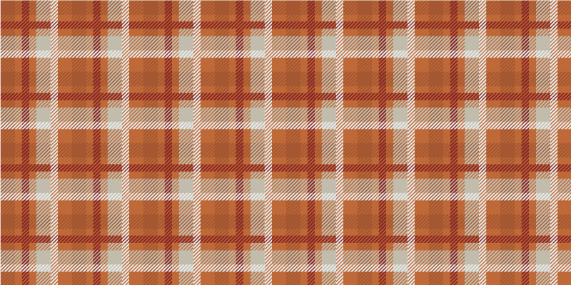 Plaid patterned warmth living room vinyl carpet - TenStickers