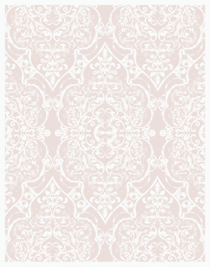 Elegant patterned design living room vinyl carpet - TenStickers
