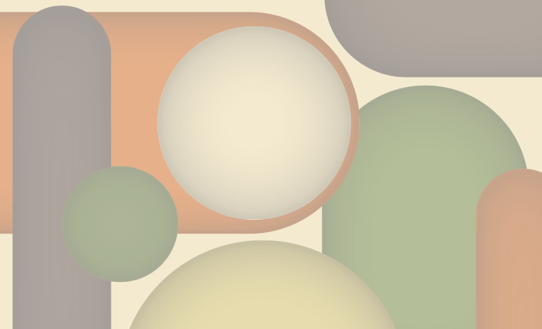 Contemporary Circular Patterns modern vinyl carpet - TenStickers