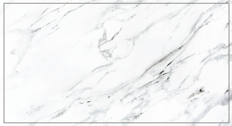 White marble stone vinyl flooring - TenStickers