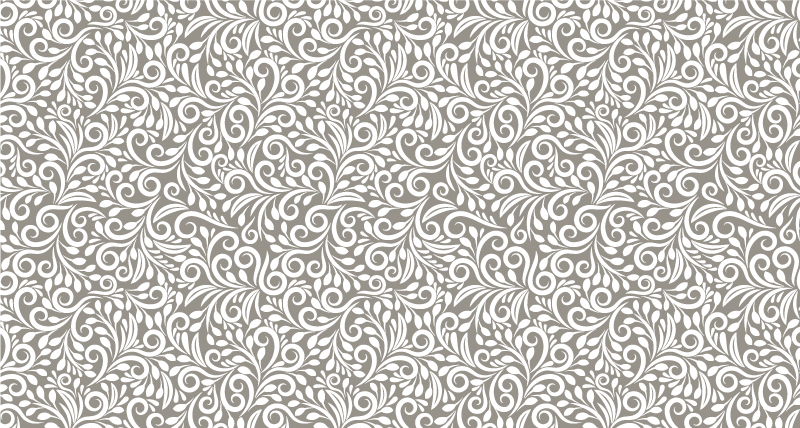 "Ruskin" grey pattern kitchen vinyl carpet - TenStickers