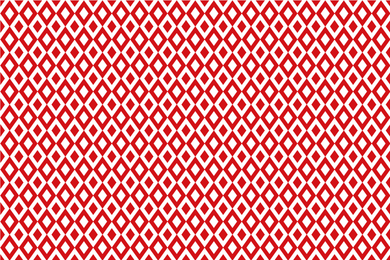 Diamond motif red vinyl carpet - TenStickers